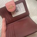 Coach GoldLight Blush Medium Corner Zip Wallet Photo 4