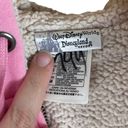 Disney Vintage Walt  World Hoodie Sherpa Lined  Land Resort Pink 55 Medium Photo 9