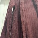 st. john's bay Dark Purple Cable Knit Cardigan  Photo 1