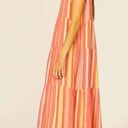 Marine layer NWOT -  Pink Striped Corinne Maxi | Sz Large Photo 0