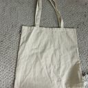 Brandy Melville Beige Linen Tote Bag Photo 1