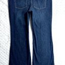 White House | Black Market  WHBM Blanc Flare Jeans size 12 Trouser Leg Blue Denim Photo 0