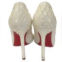 Christian Louboutin  So Kate Pointed toe Pumps Size 36 1/2  White Python  6.5 Photo 4