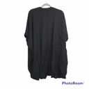 Talula  solid black open front cardigan kimono size S/M Photo 1