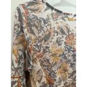 Shyanne  WOMEN'S VINTAGE FLORAL LONG SLEEVE PEASANT DRESS WOMENS LARGE Photo 3