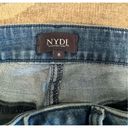 NYDJ  Womens Marilyn Straight Leg Lift Tuck Tech Denim Jeans Blue Size 8 Photo 2