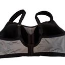 Natori  Yoga Convertible Underwire, Sports Bra, Gray With Black trim. 36C Photo 4