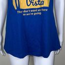 Next Level Apparel Ideal T Next Level “Del Boca Vista” Racerback Tank in Royal Blue Photo 3