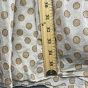 Hudson Happy Nature x Kate  Dress Luna Polka Dot 100% Cotton Tan Beige Womens XL Photo 9