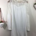 Maje NWT  Razdy ivory lace insert tunic dress Photo 2