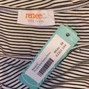 Renee C . Porsche Knit Swing Dress in white and black stripes- size 3XL Photo 2