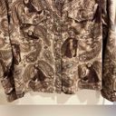 NORTH RIVER COUNTRY Size Medium Paisley Horse Western Snap Shirt Photo 2