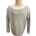 Piko  1988 Womens Pullover Sweater Gray Long Sleeve Large Photo 0