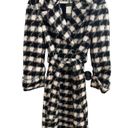 ALLSAINTS NWT  Haithe Brushed Checked Belted Coat Sz 6 Photo 6