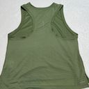 Nike Running Dri-Fit Green Swoosh Emblem Athletic Tank Top Photo 2