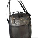 Kenneth Cole  Reaction Unisex Shoulder Bag Black Top Handle with Lots of Pockets Photo 3