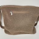 The Sak  Womans Purse Crochet Knit Tan Large Shoulder Bag Satchel Purse Photo 1