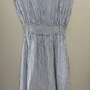 Rails NWOT  Ashlyn Smocked Coastal Minimalist Pocket Linen Blend Dress Medium Photo 0