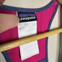 Patagonia Seahurst sleeveless racerback mini dress size 8 blue pink like new Photo 5