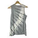 Cloud Chaser  Gray & White Tie Dye Tank Top M Photo 1