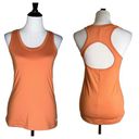 Gottex  Women's Racerback Tank Top Orange Open Back Athletic Sleeveless Size M Photo 1