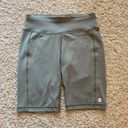 Sweaty Betty All Day Green Biker Shorts 9” Spandex Compression Photo 0