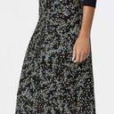 J.Jill  Boho Floral Gathered Vines Elastic Waist Knit Midi Skirt Size Large Photo 2