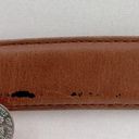 Coach  Brown Leather Belt Size Medium 8400 in British Tan Solid Brass Buckle Photo 4