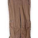 prAna  Pants Cargo Cropped‎ Brown Women Size Medium Drawstring Preloved Hiking Photo 0