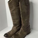 Frye  Melissa Button Brown Size 7 B Knee High Tall Riding Boots Women’s Photo 2