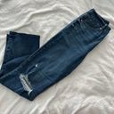 EXPRESS Modern Wide Leg Distressed Jeans. Size medium (6-8-10) Photo 14