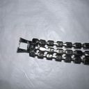 The Row Vintage Prong Set Triple Rhinestone Bracelet Photo 5