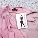 Naked Wardrobe  Glow Off Long Sleeve Cut Out Dress Pink Sparkle Glitter Large Photo 5