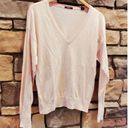 Scotch & Soda  Pink Cotton-Cashmere Loose Knit Sweater Size Medium Photo 4