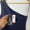 Likely NEW  Roxy Navy One Shoulder Evening Dress Photo 5