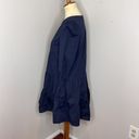 Tuckernuck  Pomander Place Navy Blue Kenzo Tiered Cotton Poplin Dress Photo 2