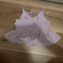 Abercrombie & Fitch abercrombie purple tank top  Photo 1