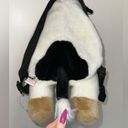 Mango Vintage  Teddy Bear Co 1990s COW Mini Plush BACKPACK  NearMintCon Handbag Photo 4