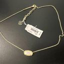 Kendra Scott  “Elisa” Gold Tone Pearl Like Necklace NWT Photo 0