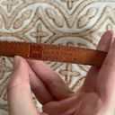 Gap Y2K  Pink Genuine Leather Skinny Belt Photo 1