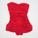 Juicy Couture Vintage Y2K  Beach Royalty Ruffle One Piece Swimsuit Photo 3