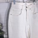 Cotton On  cream high rise straight legs cotton mom’s jeans sz 24 Photo 2