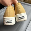 Superga Unisex  Golden Canvas Platform sneaker Photo 2