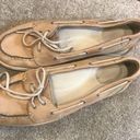 Sperry Top Sider Womens tan boat shoes size 11 Photo 4