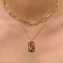 18k Gold Plated Star And Moon Pendant Necklace Layered Necklace Photo 1