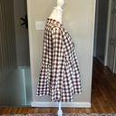 Tuckernuck  Pomander Place Saddle Brown Gingham Scarlett Button Down Blouse Photo 6