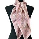 Oscar de la Renta  Vintage Silk Scarf Photo 0