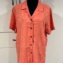 Caribbean Joe  silk shirt . Size 1X Photo 0