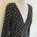 Equipment  Silk Alexandria Star Print Black Dress Photo 5