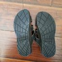 White Mountain  Black Slide on Sandals Size 6 Photo 4